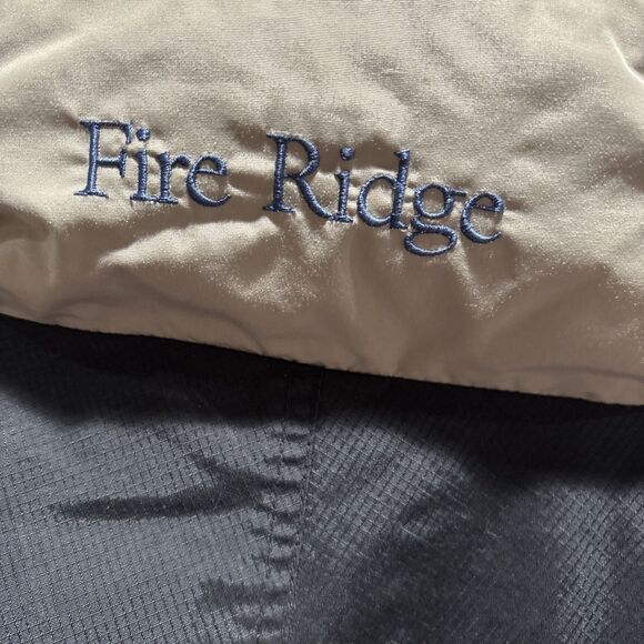 Columbia Fire Ridge Ski Parka Shell Black & Tan Jacket SIZE XL Winter Sports - Picture 14 of 16